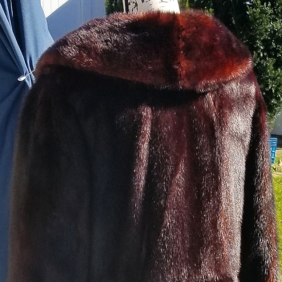 FULL LENGTH FUR COAT VINTAGE - Picture 7 of 9